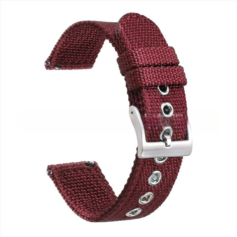 Seiko és Omega kompatibilis szövött nylon óraszíj, JY9 modell, gyorskioldó mechanizmussal, uniszex