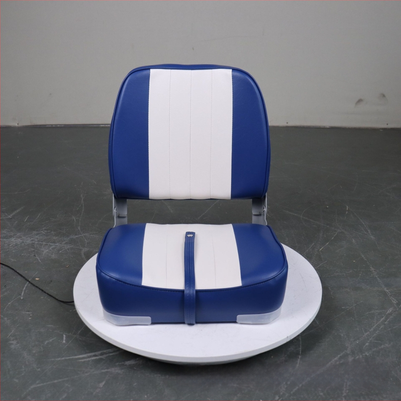 Ναυτικό κάθισμα 86203-1WB: αναδιπλούμενο, αδιάβροχο με PVC δέρμα και PP σκελετό