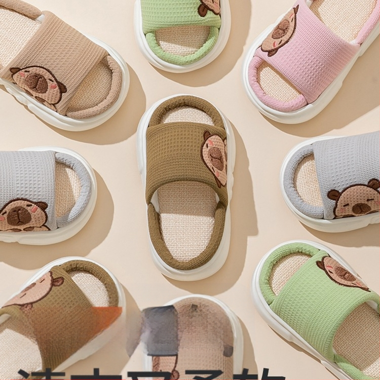 Vaikų vidaus šlepetės su neslystančia padu, EVA viršus, EVA padas, 1–3 metų, sportinio stiliaus