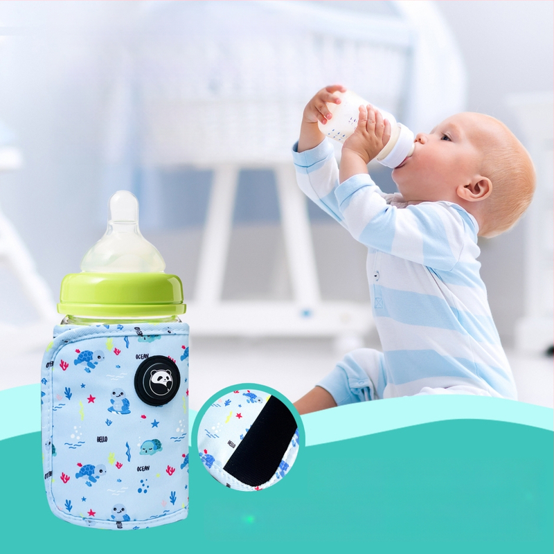 Φορητό Κάλυμμα Θερμαντήρα Μπιμπερό — USB/TYPE-C, 5V/2A, 10W, πολυεστερικό, με καλώδιο δεδομένων