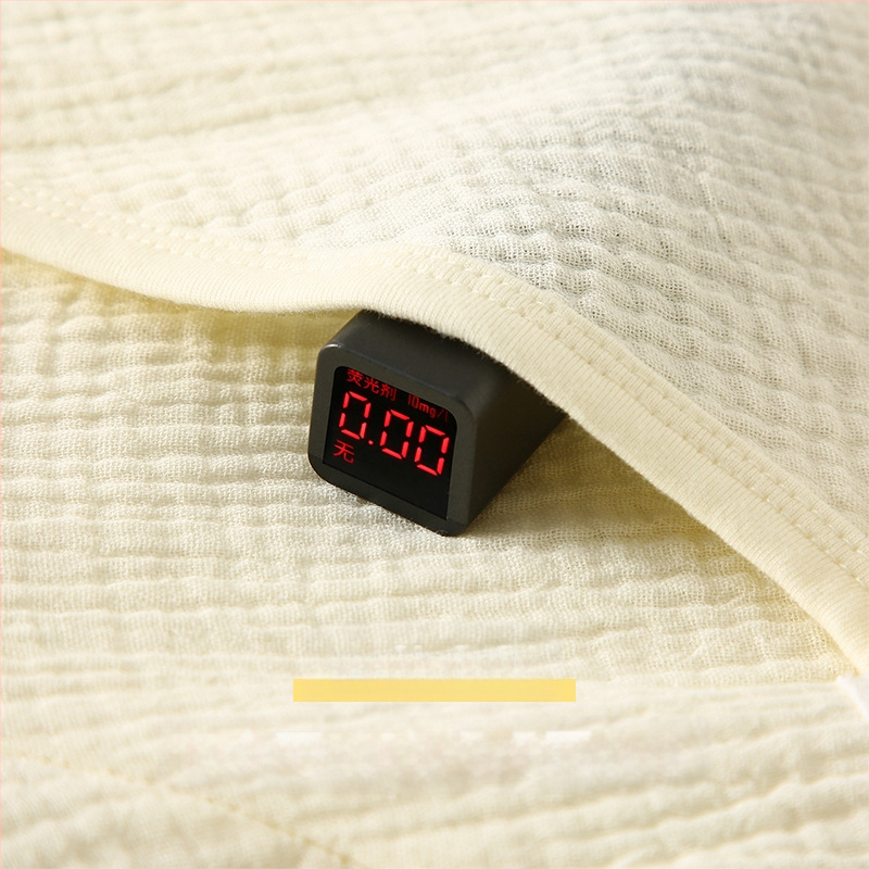 Zīdaiņu kokvilnas gāze romper ar garām piedurknēm, diagonāla aizdare, plāns vasaras modelis