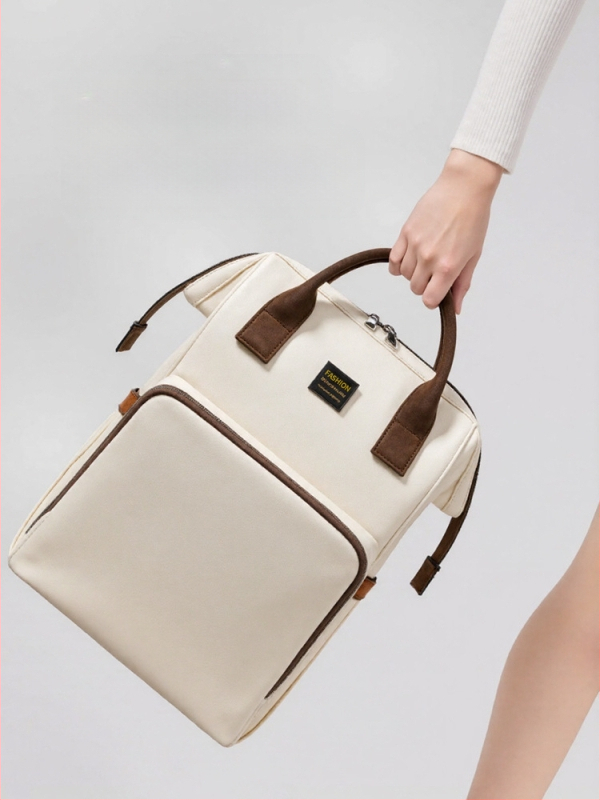 Nailona autiņu soma, liela ietilpība, pilsētas minimalistiskais stils, ūdensnecaurlaidīga un izolēta, dubultās plecu siksnas