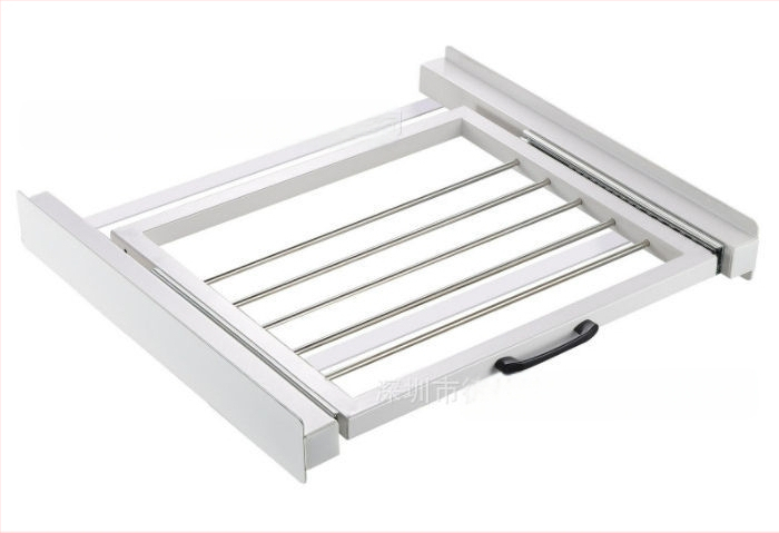 vcpc Ρυθμιζόμενος Μετακινούμενος Πλαστικός Σταθμός για Πλυντήριο-Στεγνωτήριο – 1 Επίπεδο, Αξεσουάρ Οικιακής Χρήσης