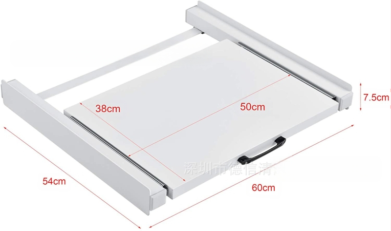 vcpc Ρυθμιζόμενος Μετακινούμενος Πλαστικός Σταθμός για Πλυντήριο-Στεγνωτήριο – 1 Επίπεδο, Αξεσουάρ Οικιακής Χρήσης