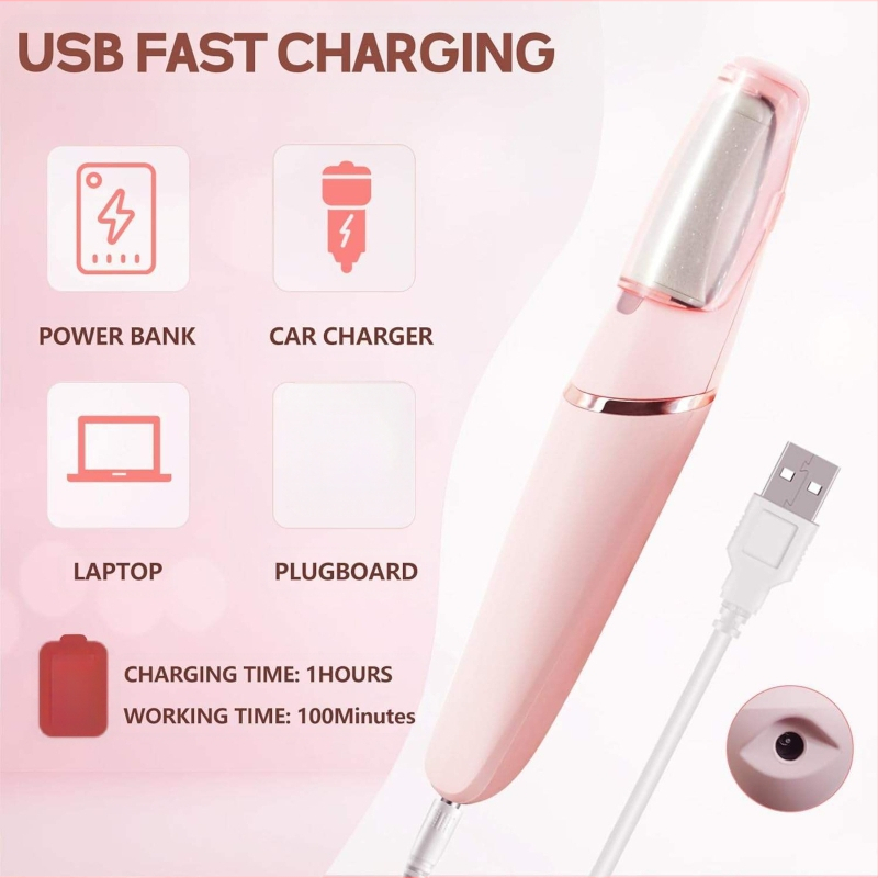 USB lábreszelő – professzionális elektromos pedikűr eszköz