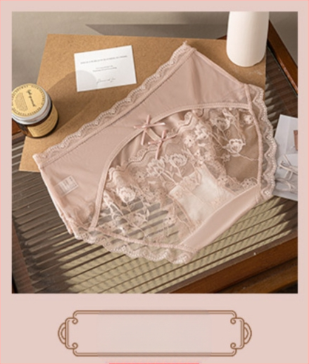 Nailona trijstūra sieviešu biksītes – elpojošas, vidējā josta, vienkāršs pletums, vienkrāsainas, pamatā viskoze