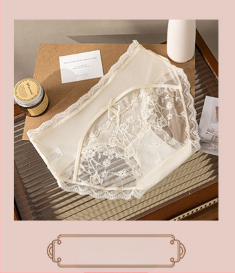 Nailona trijstūra sieviešu biksītes – elpojošas, vidējā josta, vienkāršs pletums, vienkrāsainas, pamatā viskoze