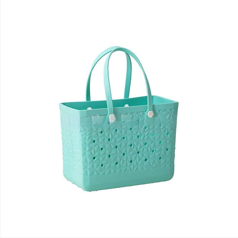 ΕVA τσάντα ταξιδιού για μακιγιάζ και προσωπικά είδη — κυβοειδές σχήμα, επάνω άνοιγμα, εξωτερική ανοιχτή τσέπη, διπλοί ιμάντες, μεσαία σκληρότητα, για ταξίδια αναψυχής, Χειμώνας 2024