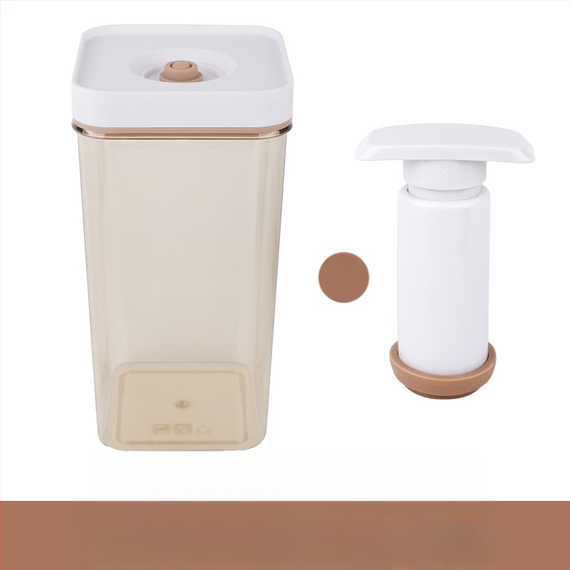 Κουτί αποθήκευσης τροφίμων με κενού – ορθογώνιο, ABS+PET+σιλικα γέλη, κενού, διατήρηση φρεσκάδας, κυκλοφόρησε τον χειμώνα του 2024