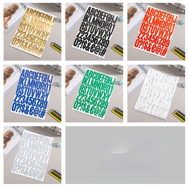 Буквени стикери набор – Марка: Advantages Bear; Лепящи се: Да; IP разрешение: Няма; Стил: Японски; Изработка: Печат