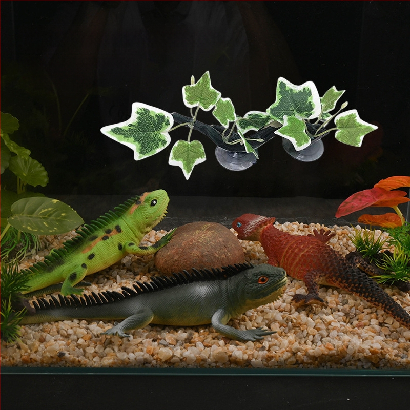 Sveķu akvārija dekors - koka stumbrs un vīnogulāju dekorēšanai ainai un slēpšanai (HY011) no Julongyuan