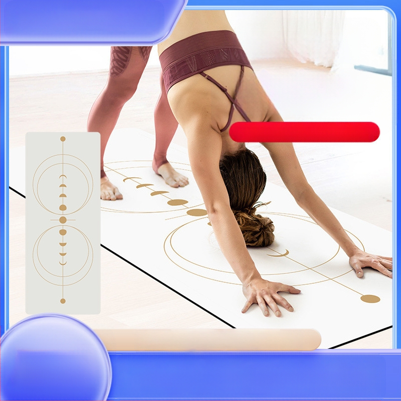 Nagudi jogas paklājs — PU+gumija, pretslīdēšana, biezums 5 mm, svars 3,5 kg, Hangzhou