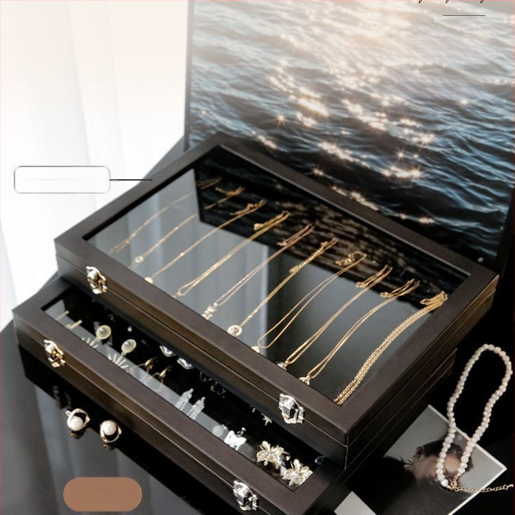 Cutie pentru bijuterii cu capac pentru inele, cercei, coliere și brățări – material: catifea; utilizare: ambalare inele; ambalaj special: ambalaj bijuterii; număr de produs: Manufacturer Direct Supply Custom Made Cross-border