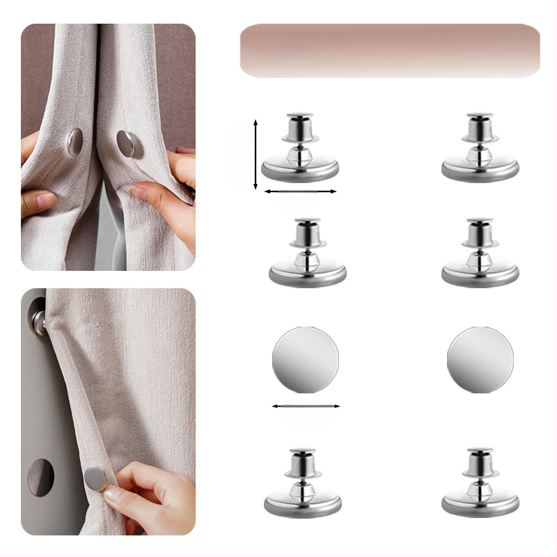 Κούμπωμα Κουρτινών – Ακρυλικό, Μοντέρνο και Μινιμαλιστικό Στυλ, Κατηγορία: Κούμπωμα Κουρτινών, Μη Προσαρμόσιμο