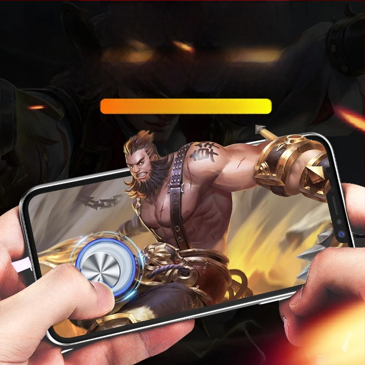 Q8plus Ελεγκτής Παιχνιδιών για Κινητά με Τζόιστικ, Οθόνη Αφής και Προσκολλητικό Στήριγμα