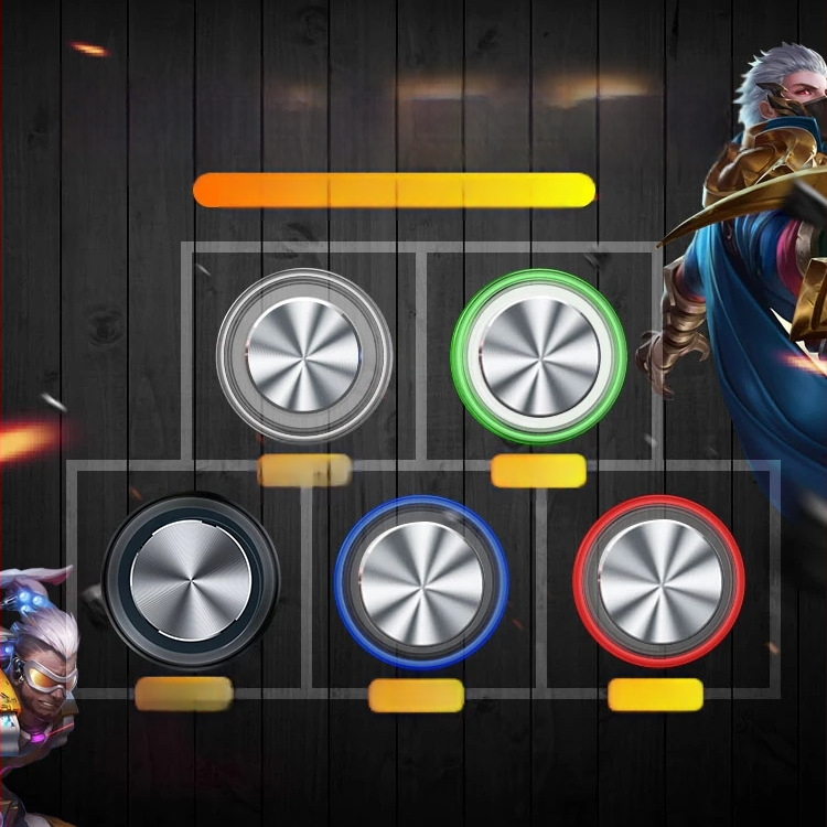 Q8plus Ελεγκτής Παιχνιδιών για Κινητά με Τζόιστικ, Οθόνη Αφής και Προσκολλητικό Στήριγμα