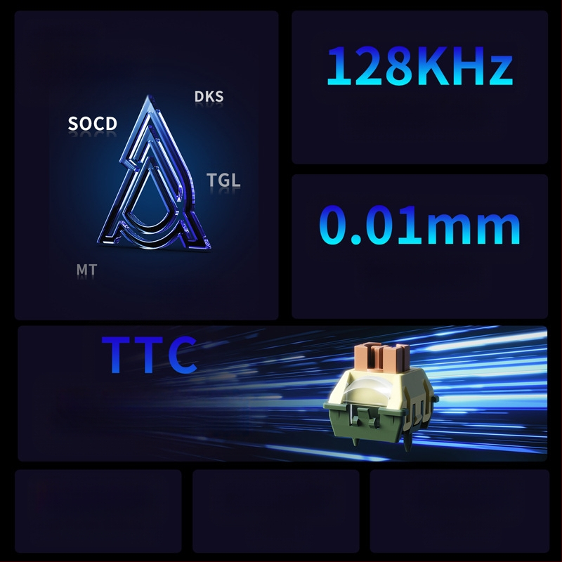 AK980MAX πληκτρολόγιο παιχνιδιών με RGB φωτισμό, ενσύρματο, μάρκα Ajazz/Heijue, κυκλοφόρησε το 2025