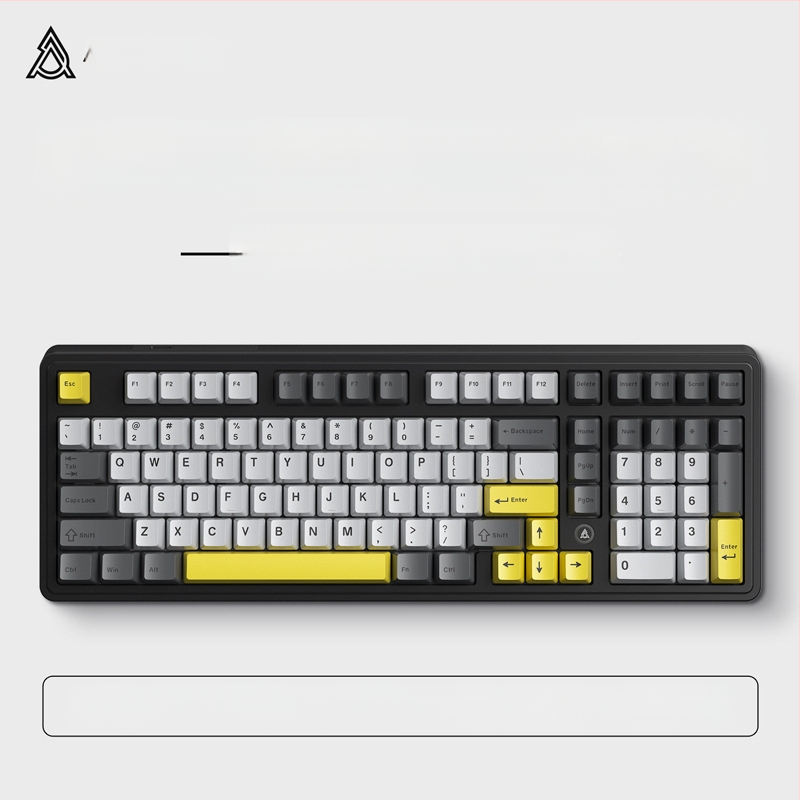 AK980MAX πληκτρολόγιο παιχνιδιών με RGB φωτισμό, ενσύρματο, μάρκα Ajazz/Heijue, κυκλοφόρησε το 2025