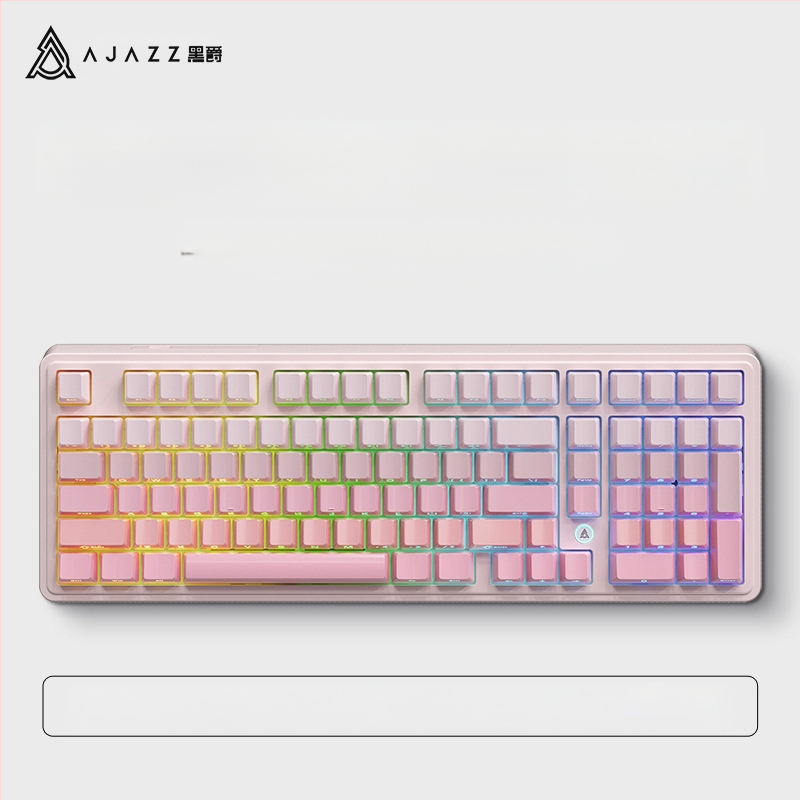 AK980MAX πληκτρολόγιο παιχνιδιών με RGB φωτισμό, ενσύρματο, μάρκα Ajazz/Heijue, κυκλοφόρησε το 2025