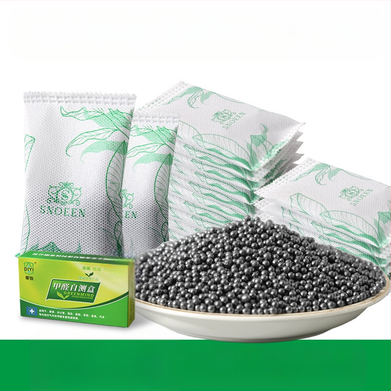 Τσαντάκι ενεργού άνθρακα για αφαίρεση φορμαλδεΰδης με άρωμα λεβάντας – τσάντες από μπαμπού ενεργού άνθρακα, 100 τεμάχια ανά κουτί