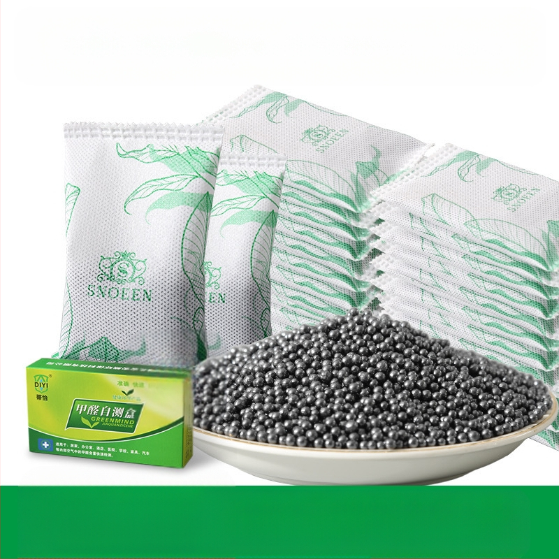 Τσαντάκι ενεργού άνθρακα για αφαίρεση φορμαλδεΰδης με άρωμα λεβάντας – τσάντες από μπαμπού ενεργού άνθρακα, 100 τεμάχια ανά κουτί