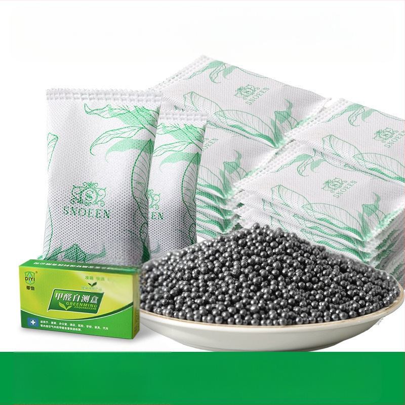 Τσαντάκι ενεργού άνθρακα για αφαίρεση φορμαλδεΰδης με άρωμα λεβάντας – τσάντες από μπαμπού ενεργού άνθρακα, 100 τεμάχια ανά κουτί