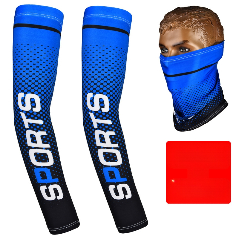 Ръкави за UV защита, Ice-Silk полиестерна тъкан, свободно пасване, за външни дейности (мъже)