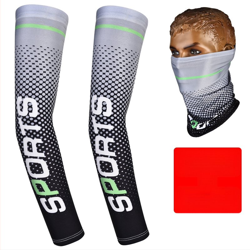 Ръкави за UV защита, Ice-Silk полиестерна тъкан, свободно пасване, за външни дейности (мъже)