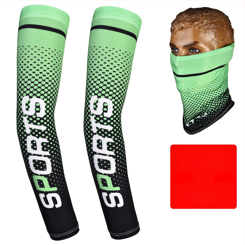 Ръкави за UV защита, Ice-Silk полиестерна тъкан, свободно пасване, за външни дейности (мъже)