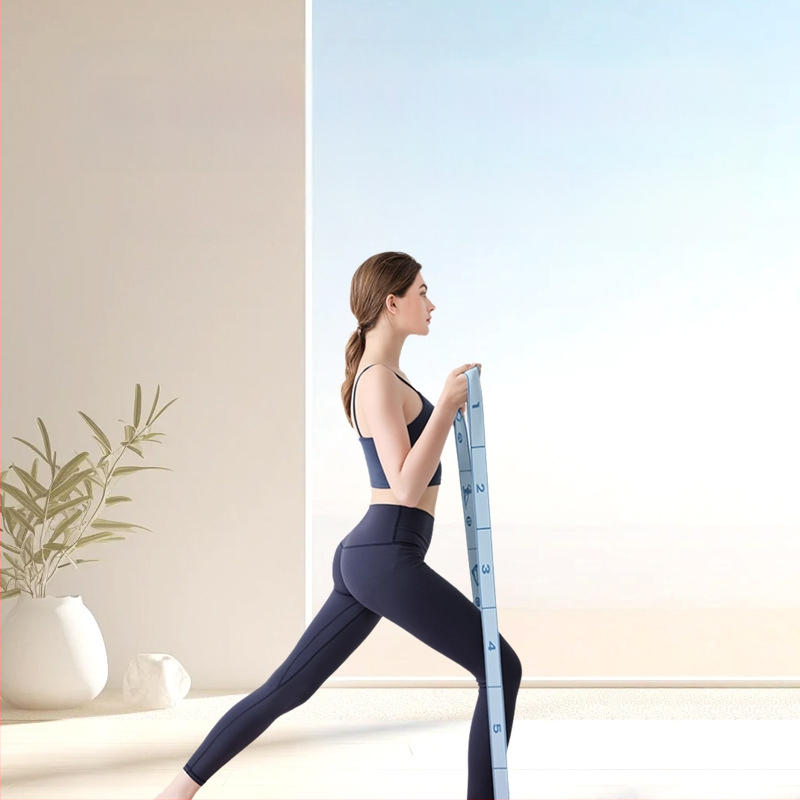 Joga korekcijas digitālā trenēšanas lente ar 12 segmentētu dizainu; Materiāls: poliesters + lateksa šķieda; Zīmols: Changhong; Preces kods: 12 grids-position type