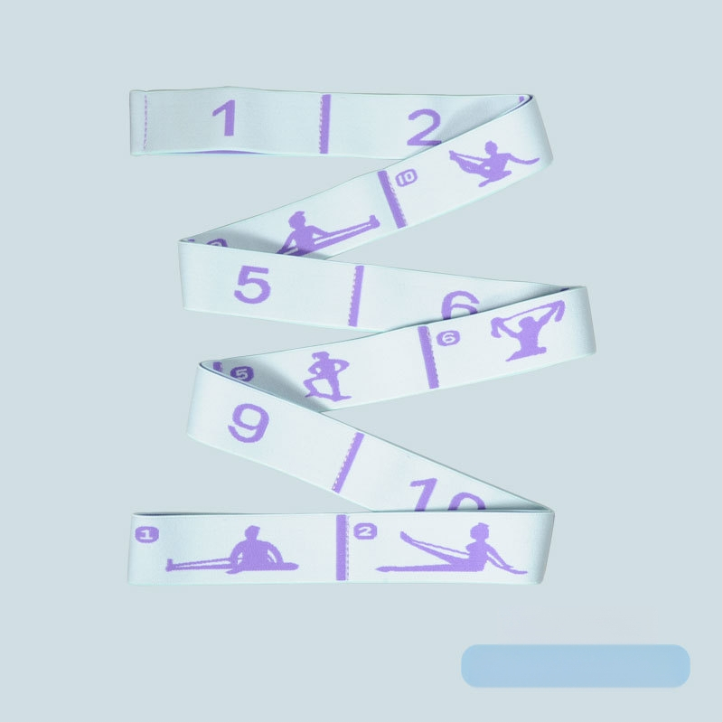 Joga korekcijas digitālā trenēšanas lente ar 12 segmentētu dizainu; Materiāls: poliesters + lateksa šķieda; Zīmols: Changhong; Preces kods: 12 grids-position type