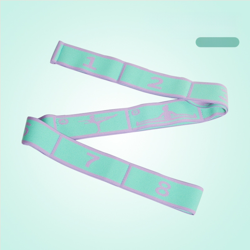 Joga korekcijas digitālā trenēšanas lente ar 12 segmentētu dizainu; Materiāls: poliesters + lateksa šķieda; Zīmols: Changhong; Preces kods: 12 grids-position type