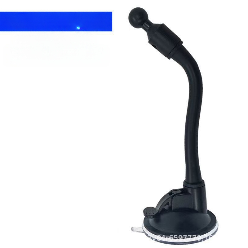 Automašīnas tālruņa turētājs ar sfēras galvu, paplašināto piesūcekni, garu stieni, universālais adapters — modelis RST-X28