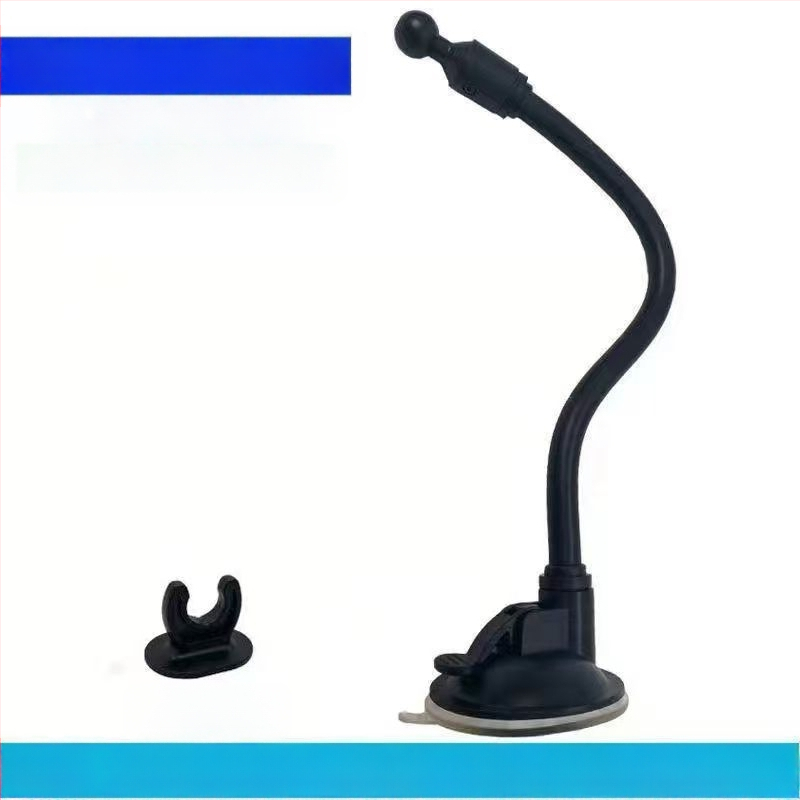 Automašīnas tālruņa turētājs ar sfēras galvu, paplašināto piesūcekni, garu stieni, universālais adapters — modelis RST-X28