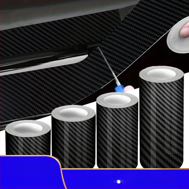 Hao Kuang Szénszálas védő autómatrica, ragasztó típus, szénszálas mintázat