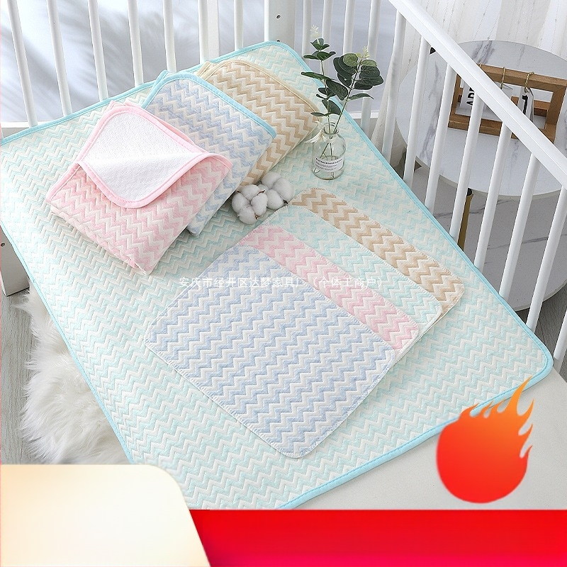 Dameng Bērnu matracpaliktnis ar kokvilnas pildījumu, tīrs kokvilnas audums, modelis 634132548731