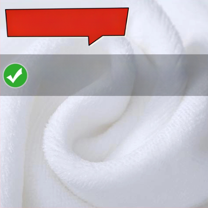 Μικροϊνές πετσέτα καθαρισμού με οπές για στρώσιμο κρεβατιού και μασάζ; 140 g; απορροφητικότητα 0–5 s; απλή ύφανση