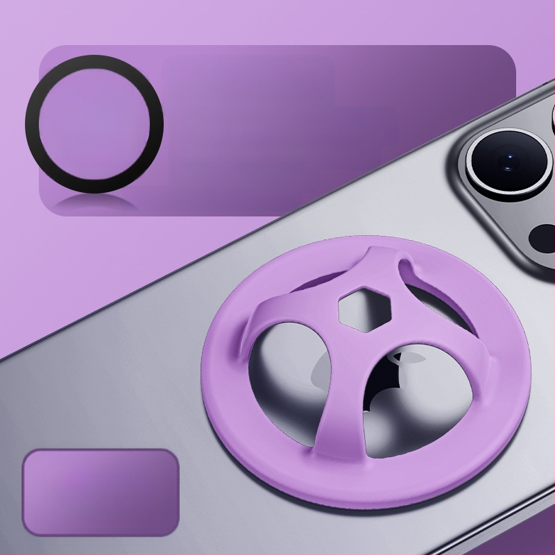 MK silikona telefona gredzenes turētājs, Lazy Stand, karikatūru stils