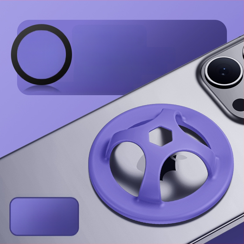 MK silikona telefona gredzenes turētājs, Lazy Stand, karikatūru stils