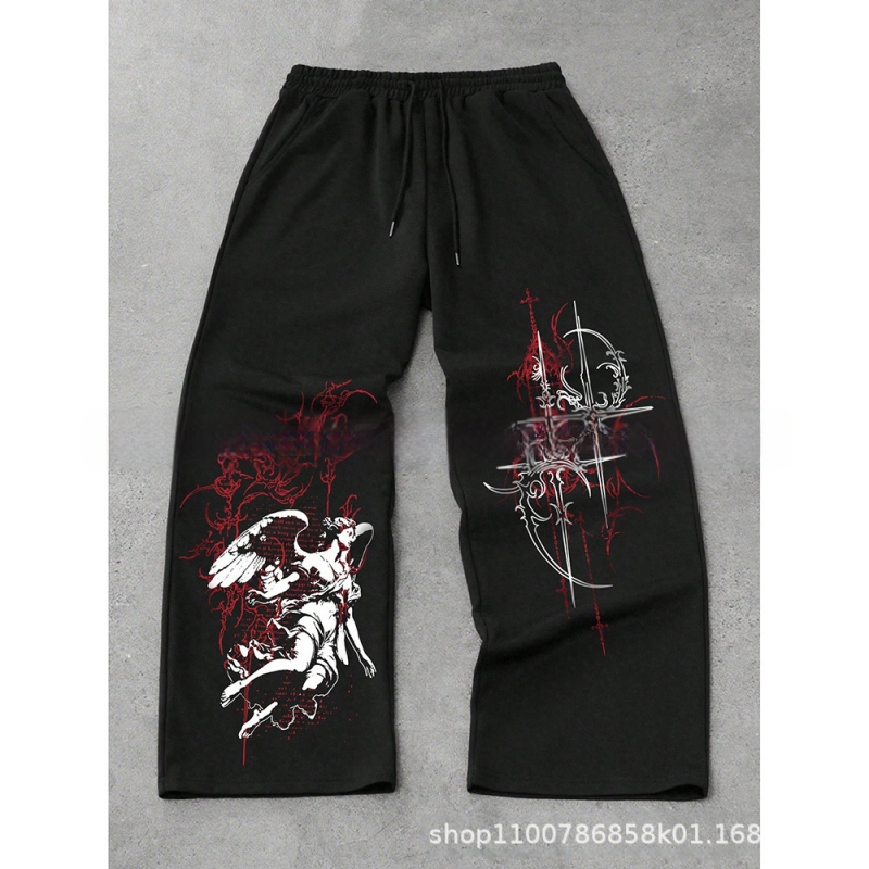 Kargo bikses, brīvā piegriezuma, garas, vidukļa vidus, auklas aizdare