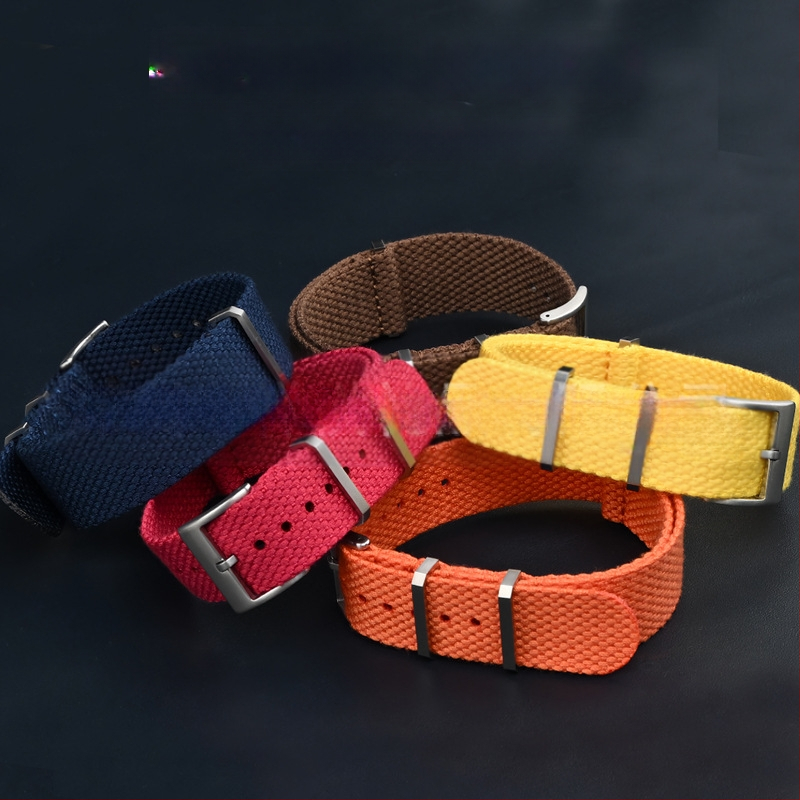 Λουράκι ρολογιού — λινό, μεταλλικός δακτύλιος, προέλευση Shenzhen, μάρκα Cheung kei, καλοκαίρι 2025