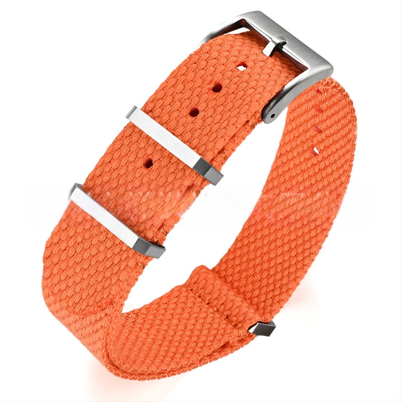 Λουράκι ρολογιού — λινό, μεταλλικός δακτύλιος, προέλευση Shenzhen, μάρκα Cheung kei, καλοκαίρι 2025