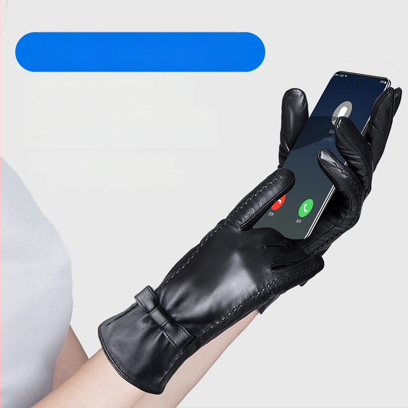 Pirkstu cimdi no aitas ādas – siltas, pavasara sezona, 2024. gada ziemas izlaišana