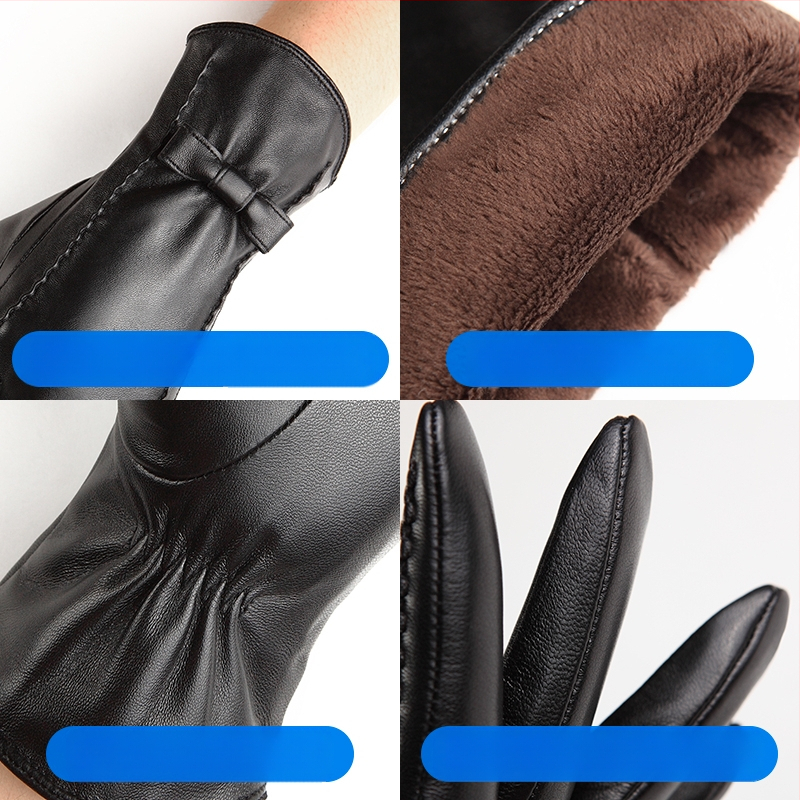 Pirkstu cimdi no aitas ādas – siltas, pavasara sezona, 2024. gada ziemas izlaišana