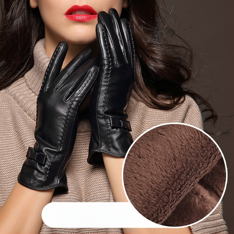 Pirkstu cimdi no aitas ādas – siltas, pavasara sezona, 2024. gada ziemas izlaišana