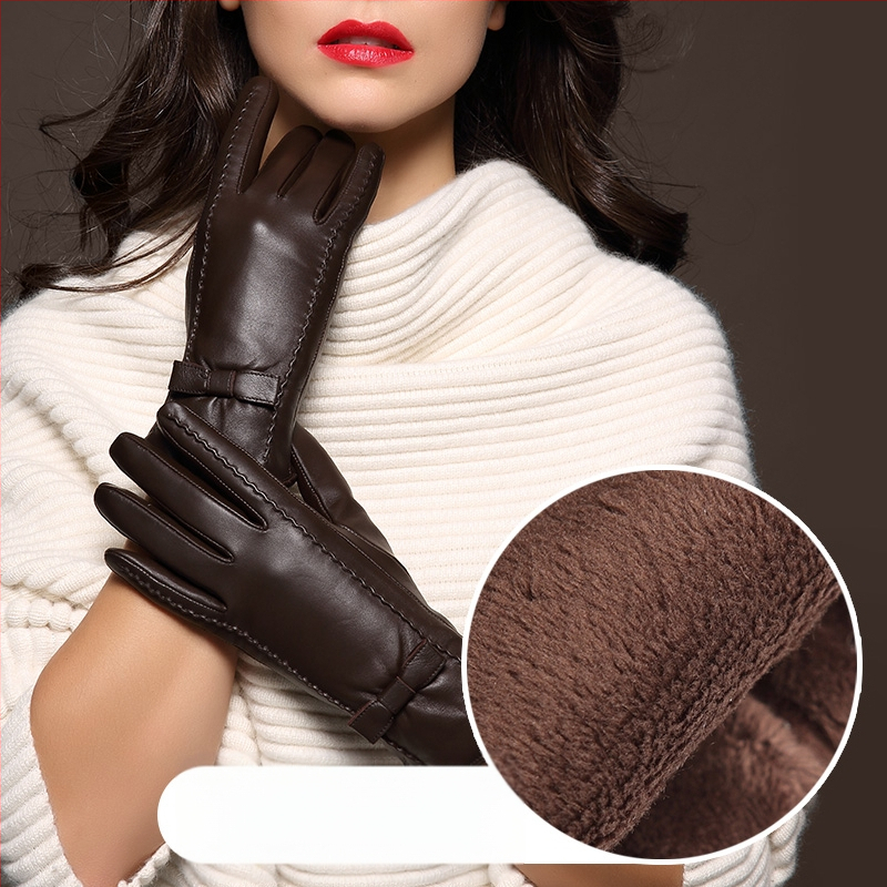 Pirkstu cimdi no aitas ādas – siltas, pavasara sezona, 2024. gada ziemas izlaišana