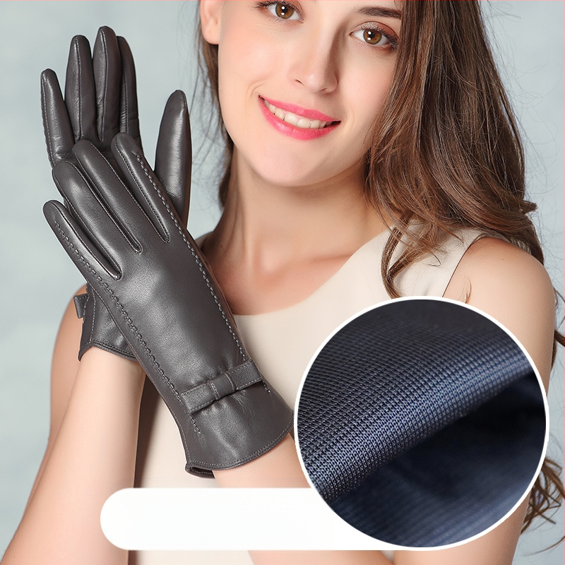 Pirkstu cimdi no aitas ādas – siltas, pavasara sezona, 2024. gada ziemas izlaišana