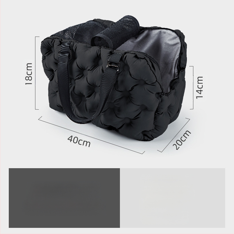 Σακίδιο μεταφοράς κατοικίδιων για γάτες και μικρά σκυλιά, αναπνεύσιμο σχέδιο διαστημικής κάψουλας, μεγάλη χωρητικότητα