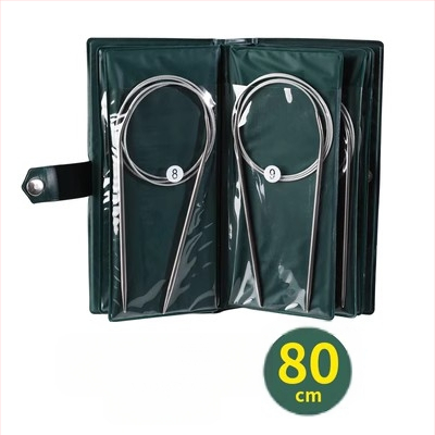 Set igala za pletenje: nehrđajući čelik, kružne igle, duge i ravne igle, kompletan skup alata