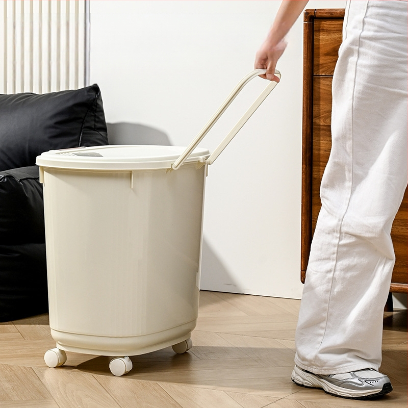 Κοντέινερ αποθήκευσης τροφής κατοικίδιων – αεροστεγής, ανθεκτικό στην υγρασία και στα έντομα, 45 λίτρα, PP υλικό, κατάλληλο για τροφή γάτας και σκύλου